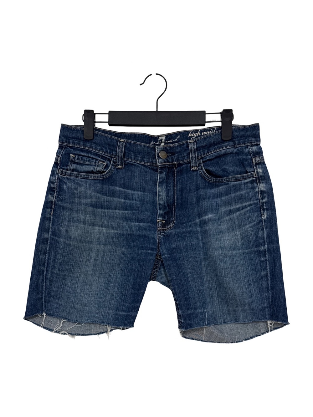 7 For All Mankind High Waist Boot Cutoff Jean Shorts Women’s 28